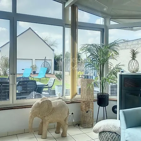 Semesterbostad Fm42 - A Ciel Ouvert Maison Avec Grande Veranda Et Jardin