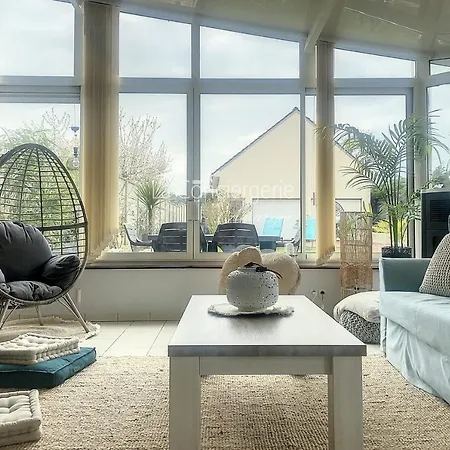 Semesterbostad Fm42 - A Ciel Ouvert Maison Avec Grande Veranda Et Jardin